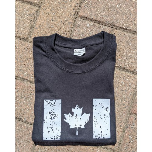 Joint Force Tactical White Canada Flag Shirt