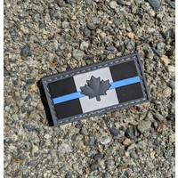 Joint Force Tactical Thin Blue Line Subdued Canada Flag Patch