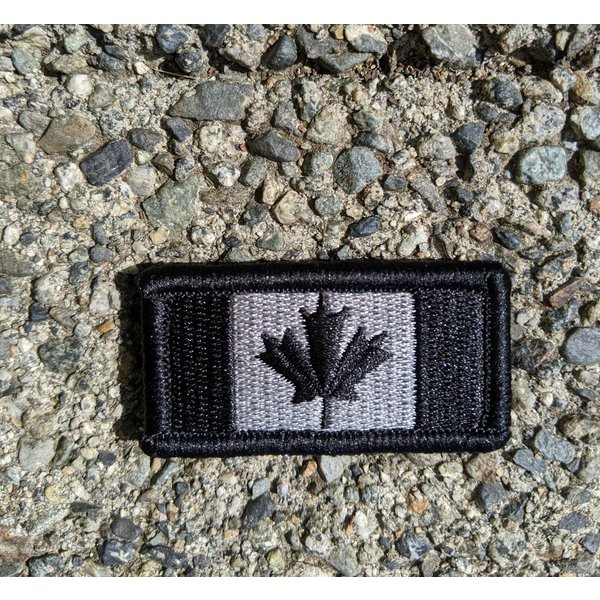 Subdued Grey Canada Flag Patch - Joint Force Tactical