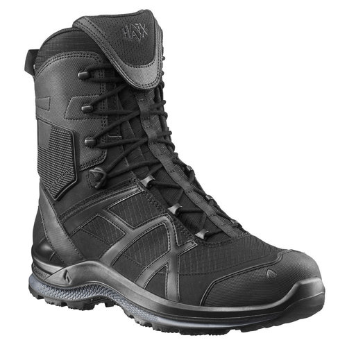 HAIX Black Eagle Athletic 2.0 8" Breathable Side Zip Boot - Black