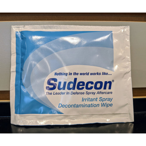 Sudecon  OC Spray Decontamination Wipes