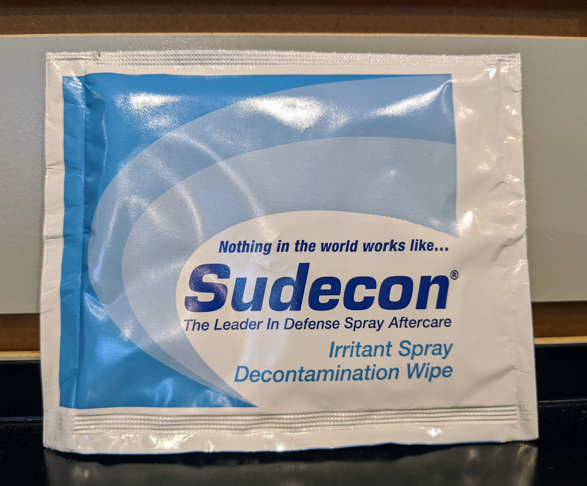 Sudecon OC Spray Decontamination Wipes Joint Force Tactical