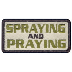 Rothco (+) SPRAYING AND PRAYING Patch