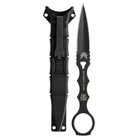 Benchmade SOCP Mini Dagger Black/Black Sheath Plain Edge