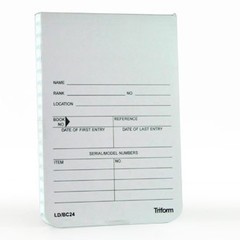 Triform Triform Evidence Notebook LD/BC24 3.5" X 5"