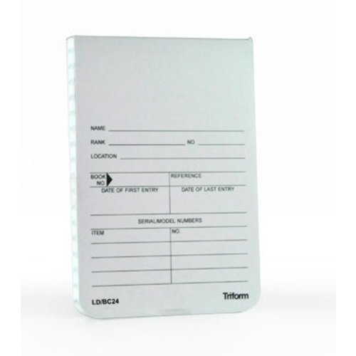 Triform Triform Evidence Notebook LD/BC24 3.5" X 5"