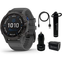 Garmin fenix 6 Pro, Black w/ Black Band