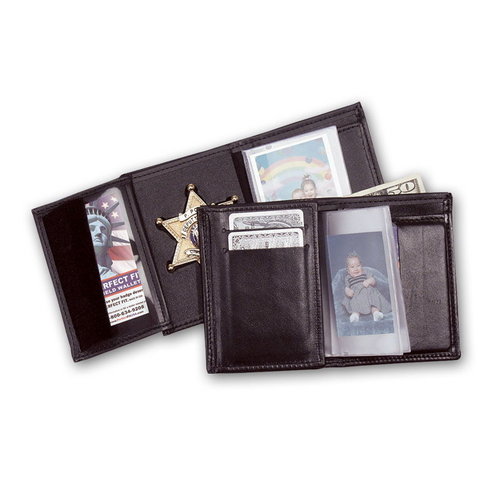 Perfect Fit Recessed Badge Wallet