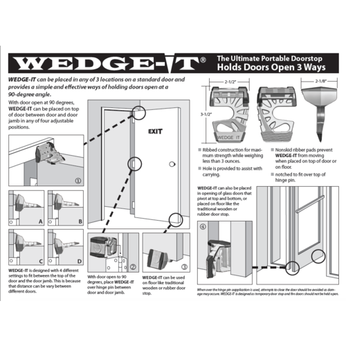 Wedge-It Wedge-It Door Stops