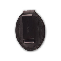 Perfect Fit Recessed Belt Clip Badge Holder with Pocket and Neck Chain