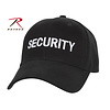 Rothco Low Profile Cap SECURITY Black W/White Letters