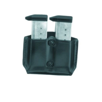 Gould And Goodrich Double Magazine Case, Pistol, Belt Loop