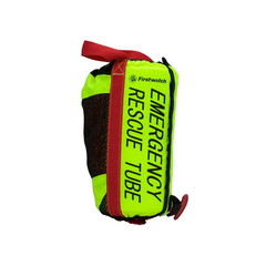 FirstWatch Safety Gear Inflatable Rescue Tube Throw Bag With 100' Rope