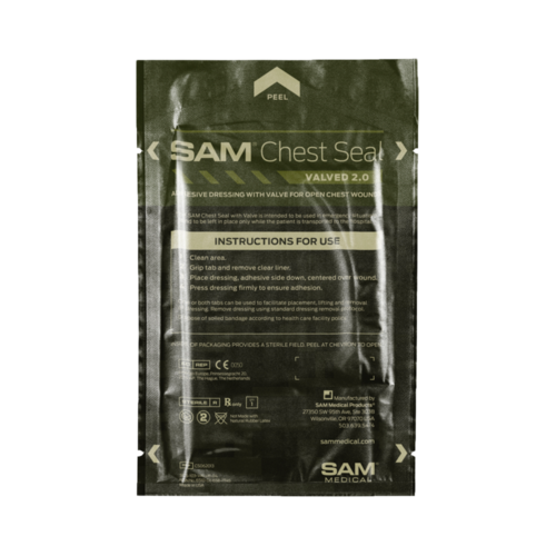 SAM Medical SAM Chest Seal Valved 2.0
