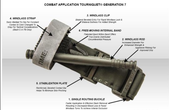 CTOMS - Combat Application Tourniquet C.A.T. - Joint Force Tactical
