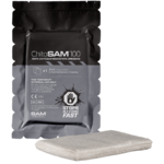 SAM Medical CHITO SAM 100 3" x 6" Z-Fold Hemostatic Dressing (Grey)