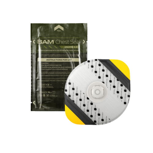 SAM Medical SAM Chest Seal Valved 2.0