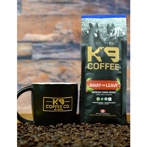 K-9 Coffee AWAY ON LEAVE - Christmas Blend