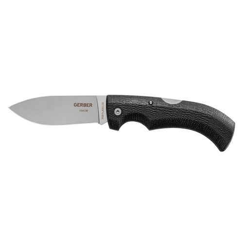 Gerber GATOR Knife Drop Point Plain Edge (154CM Blade)W/Sheath
