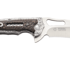 CRKT FOSSIL Compact Plain Edge Knife Brown 5460