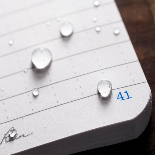 Rite In The Rain All-Weather Note Book (Thin Blue Line) 3 1/4" x  5"