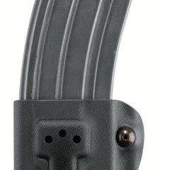 Safariland Rifle Mag Pouch AR15 STX Black With Belt Clip