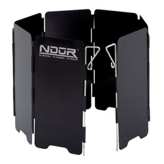 NDuR Stove Wind Shield Small Black