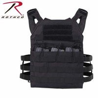 Rothco Lightweight Plate Carrier Vest - Black