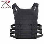 Rothco Lightweight Plate Carrier Vest - Black