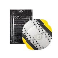 SAM Medical SAM Chest Seal Combo ( 1x Valved + 1x non-Valved ) - Black