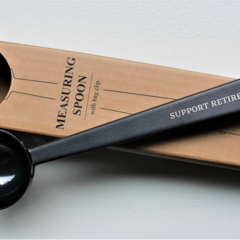 K-9 Coffee Coffee Spoon W/Bag Clip