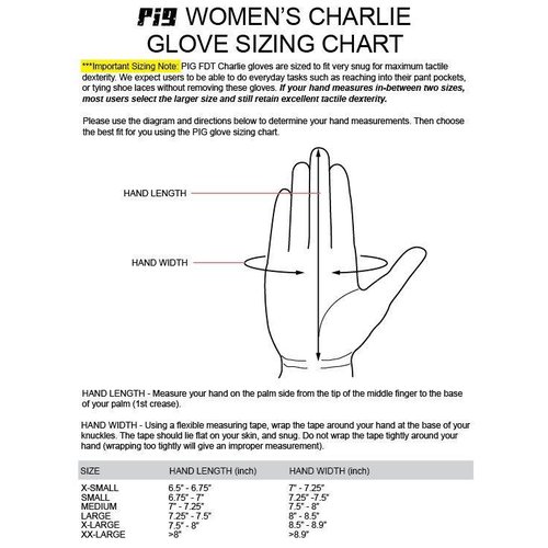Patrol Incident Gear PIG FDT-CHARLIE Women's Glove