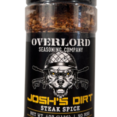 Overlord Seasoning Co Josh's Dirt Steak Spice