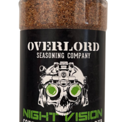 Overlord Seasoning Co Night Vision Coffee Infused BBQ Rub
