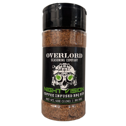 Overlord Seasoning Co Night Vision Coffee Infused BBQ Rub