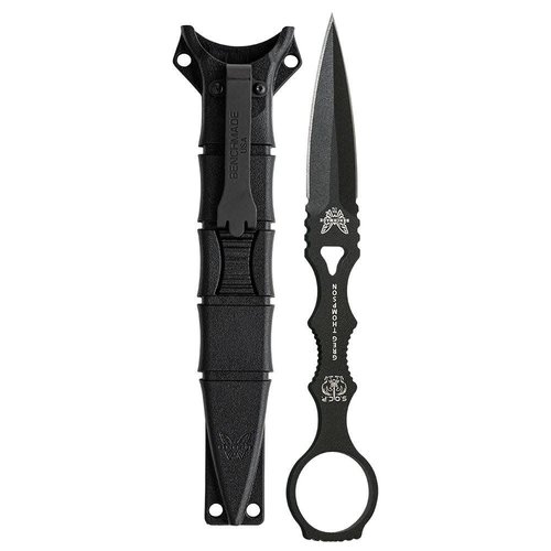 Benchmade SOCP Dagger Black/Black Sheath Plain edge
