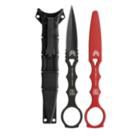 Benchmade SOCP Spear Point Plain Edge Comb W/Trainer Black Sheath