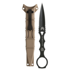 Benchmade SOCP Dagger Black/Coyote Sheath Plain edge