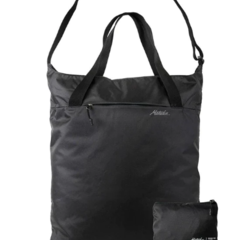 On-Grid Packable Tote - Black