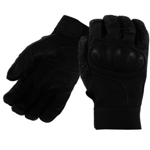 Nitro Hard Knuckle Gloves - Black