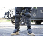 Hard Shell Knee/Shin Guards W/ Non-Slip Knee Caps