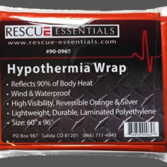 Rescue Essentials Rescue Essentials Hypothermia Wrap, 60“x96”, Orange