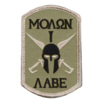 Rothco Molon Labe Spartan Morale Patch