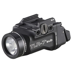 Streamlight TLR-7 sub Weapon Light - Glock 43X MOS, 48 MOS, 43X Rail, 48 Rail