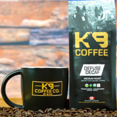 K-9 Coffee K9 Coffee DEFUSE DECAF Medium Roast