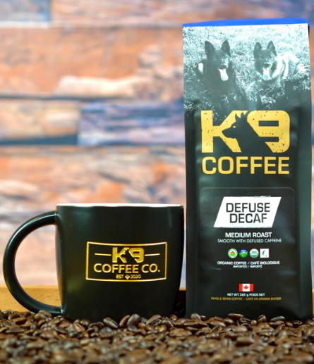 K9 Coffee DEFUSE DECAF Medium Roast - Joint Force Tactical