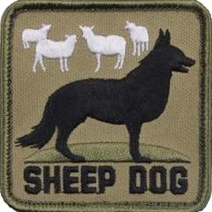 Rothco Sheep Dog Morale Patch