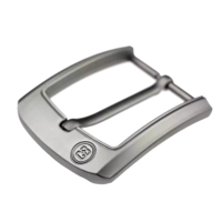 CROSSBREED Executive Belt Buckle Only - 1.5" - Gunmetal Matte