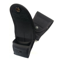 CALDE RIDGE Double Cuff Case for Chain Link Cuffs - 2.25 Velcro Belt Mount