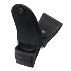 CALDE RIDGE Double Cuff Case for Chain Link Cuffs - 2.25 Velcro Belt Mount